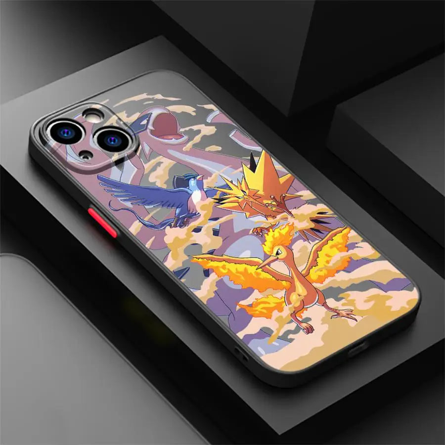 Eevee Becomes Giant Phone Case for iPhone 16 15 11 12 13 14 Pro Max 16 Plus 12 Mini 7 8 XS 15Pro Shockproof Matte Cover