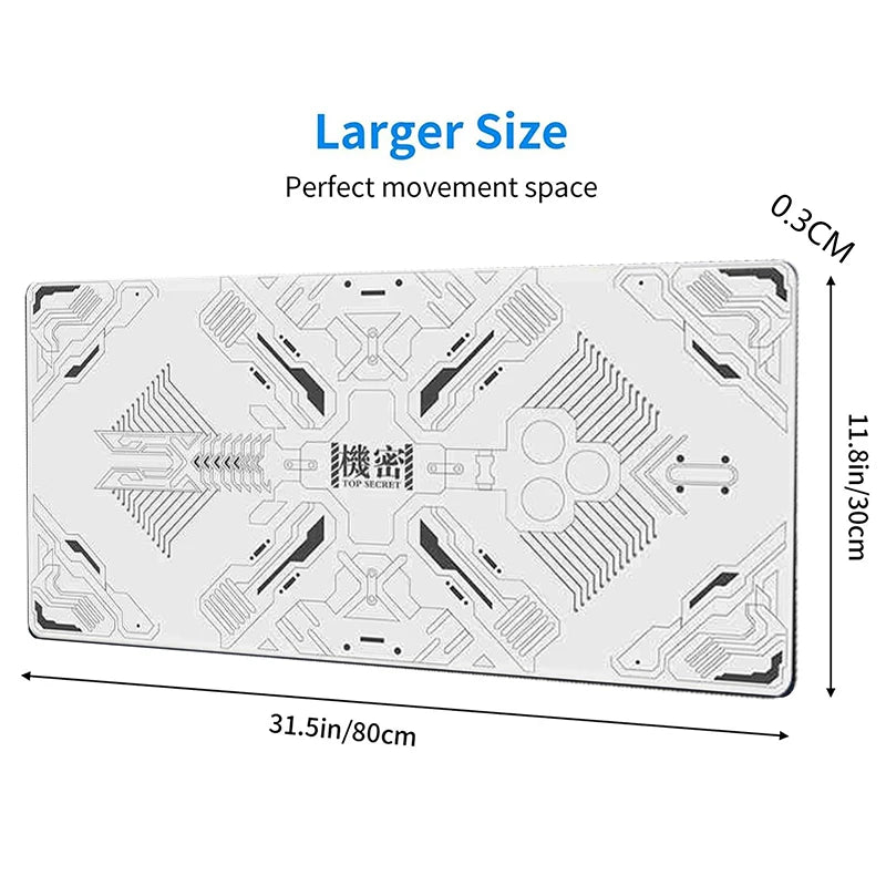 XXL Keyboard Mouse Pad Extra Large Male Gaming Esports Keyboard Pad EVA Laptop Desk Pad Mouse Pad Accessories For Office Game