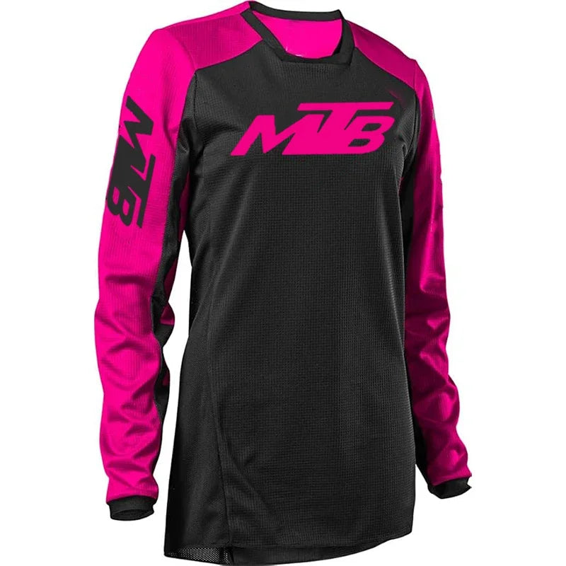 2026new WOMEN Downhill Jerseys Mountain Bike MTB Shirts Offroad DH Motorcycle Jersey Motocross Sportwear Clothing Bike spexcel