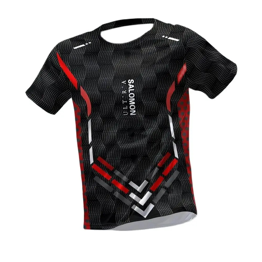 2025 3D Printing Hot Selling Outdoor Running Sports Breathable Quick Drying Fitness Clothing Casual Wear Round Neck T Shirts