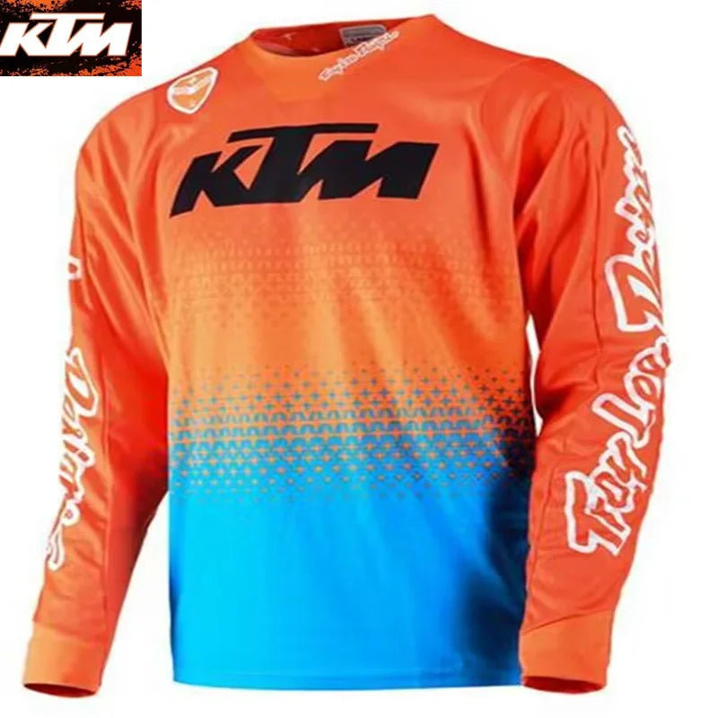 2025 MOTO Downhill Sweatshirt KTM mtb Mountain Bike Downhill Shirt Motocross Sweatshirt Cross Country Bike Enduro DH