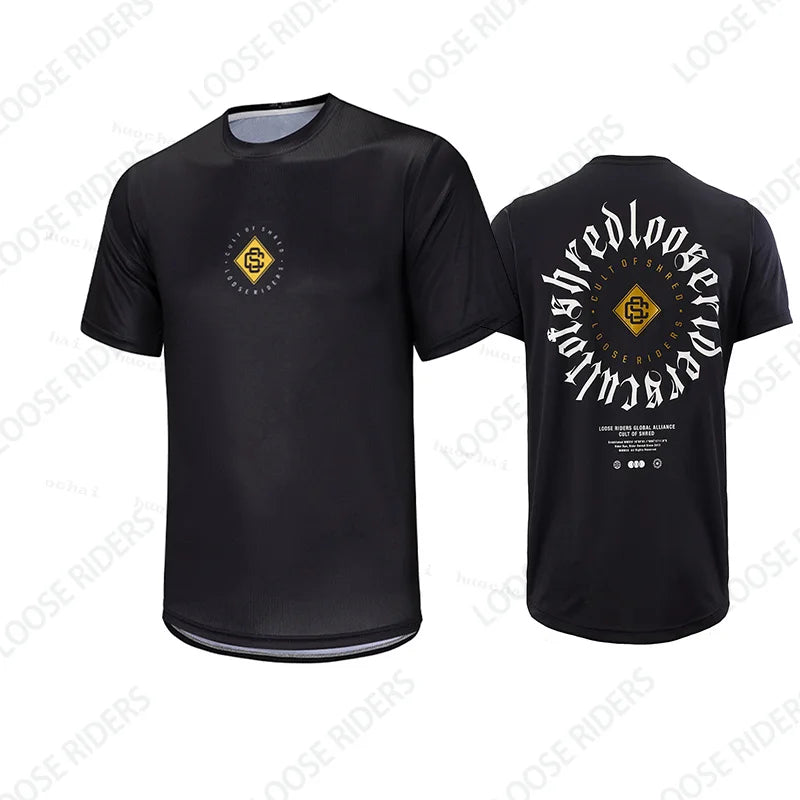 Loose Rider Jersey BMX Endurance Bike Shirt DH Off-Road Mountain Bike Downhill Jersey