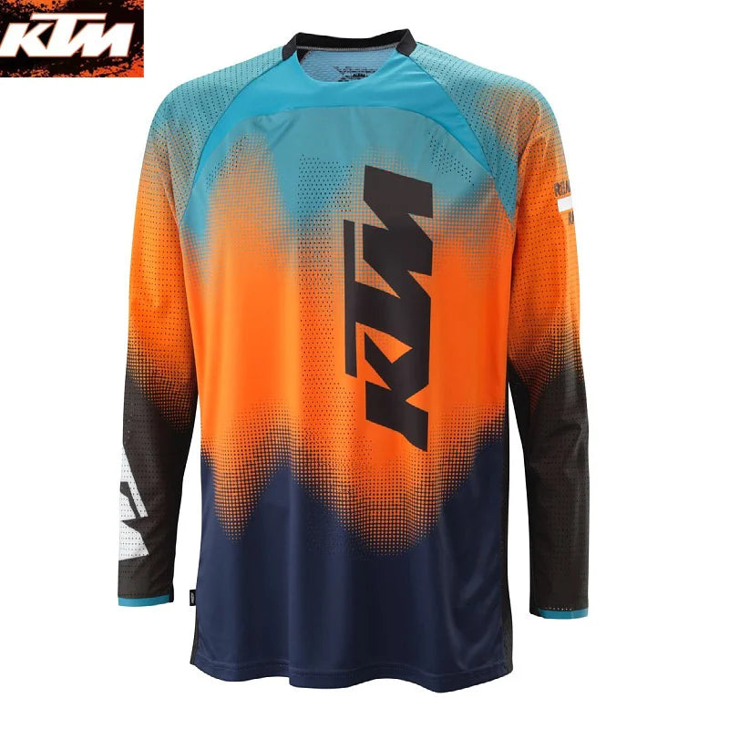 2025 MOTO Downhill Sweatshirt KTM mtb Mountain Bike Downhill Shirt Motocross Sweatshirt Cross Country Bike Enduro DH
