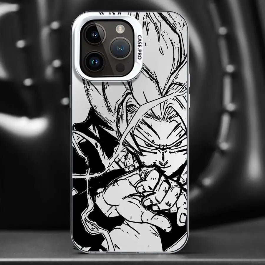Dragons-Balls Anime Phone Case for iPhone 12 Pro 16 15 Plus XR 13 XS Max 16e 14 Pro X 11 Pro Max 11 Pro Soft Cover
