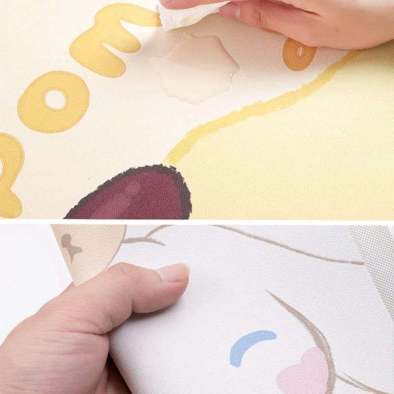 80/35cm Sanrio Hello Kitty Kuromi Office Desk Mat Melody Cinnamoroll Non-Slip Large Keyboard Mouse Pad Game Pads Pc Accessories