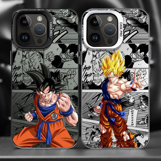 Anime-D-Dragons Balls Phone Case for iPhone 12 Pro 16 15 Plus XR 13 XS Max 16e 14 Pro X 11 Pro Max 11 Pro Soft Cover