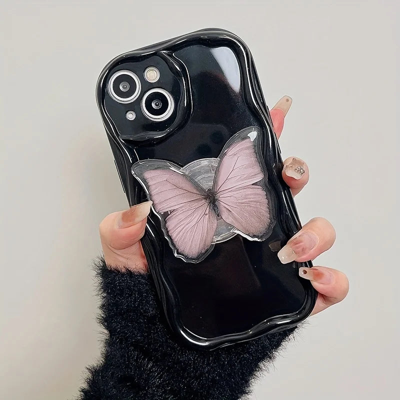 Butterfly Bracelet Chain Case For For OPPO Reno 7 4G 11 Pro 11F A60 A78 A58 A38 A18 A98 A79 A17 A16 A57 A15 A74 A96 A52 Cover