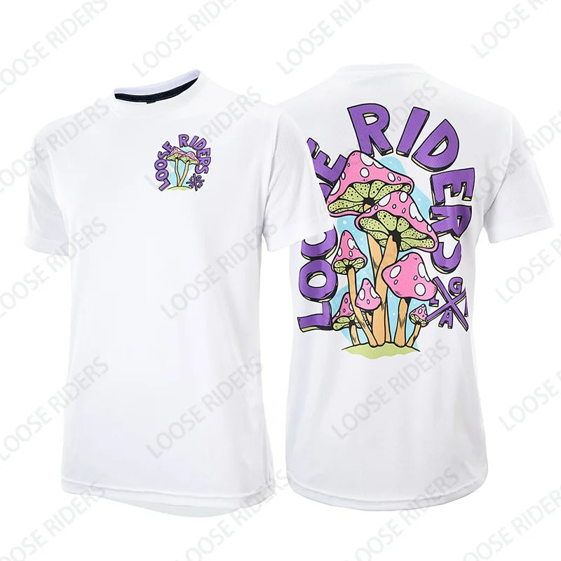 Loose Rider Jersey BMX Endurance Bike Shirt DH Off-Road Mountain Bike Downhill Jersey