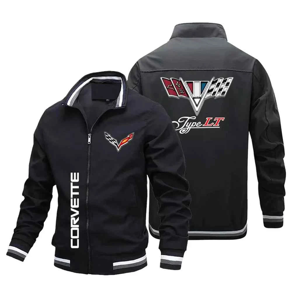 Men's brand logo printed baseball breathable pilot autumn hot selling outdoor sports jacket 2024 new model