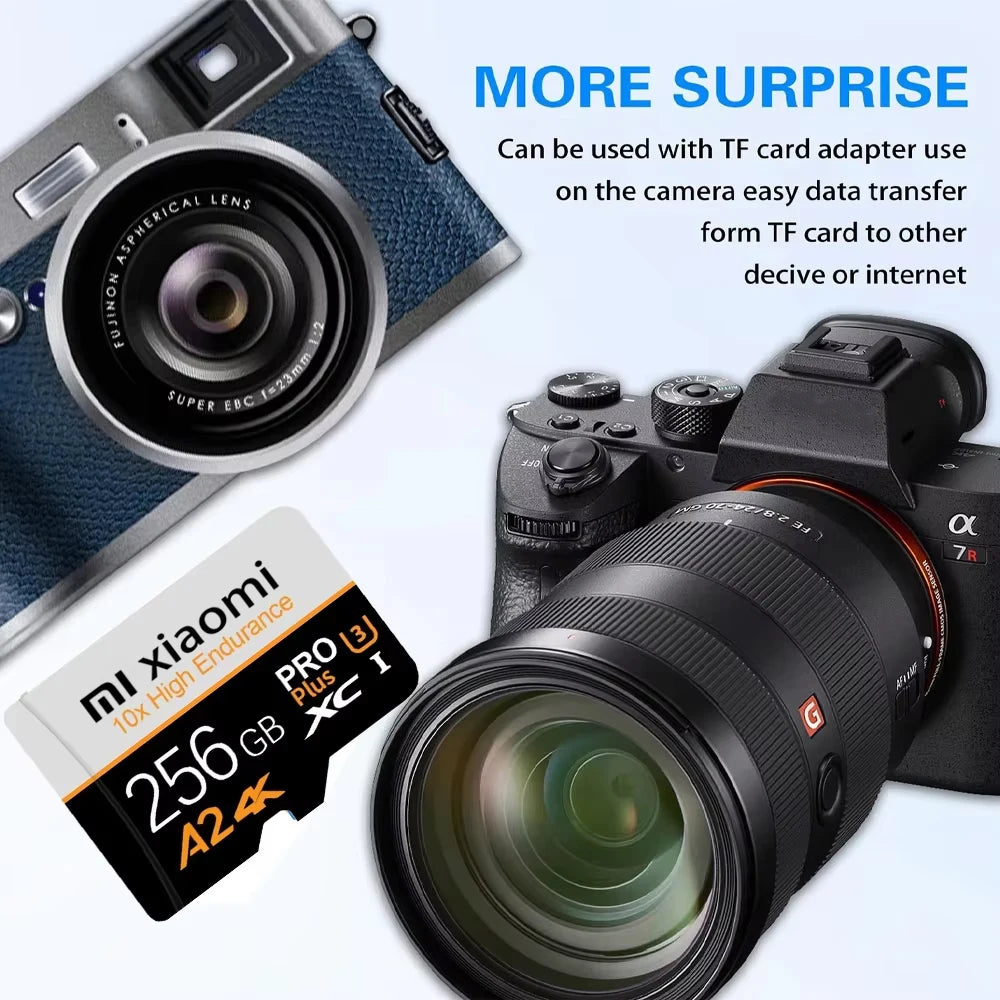 Xiaomi SD Memory Card 1TB 2TB Original TF Flash Card SD Cards 128GB 256GB 512GB Micro Tarjeta SD For Camera Surveillance Devices