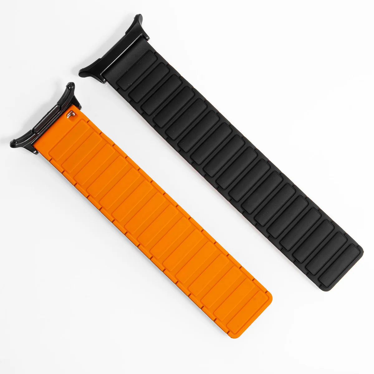 Silicone Magnetic Strap+ Adapter for Galaxy Watch 7 Ultra 47mm Loop Band Bracelet for Galaxy Watch Ultra 47MM No Gaps Quick band