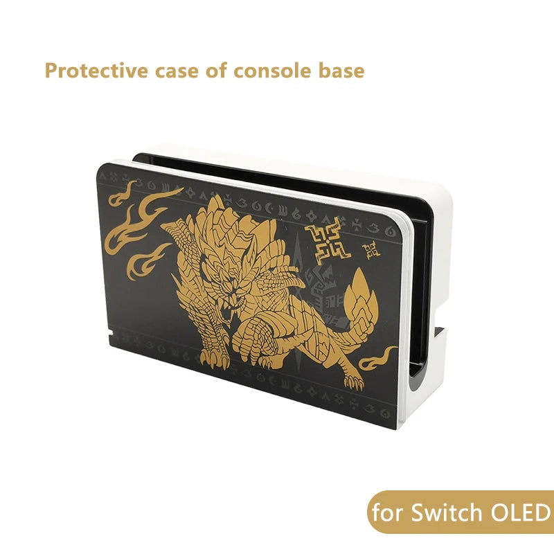 Monster Hunter Storage Bag for NS Switch OLED Carrying Case Protective Shell  for NS Switch OLED Game Accessories