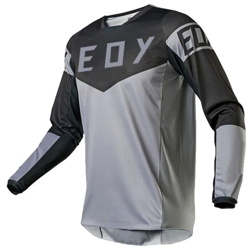 Motorcycle Jersey Eoy Quick Dry Mountain Bike T-Shirt Long Sleeve Downhill Jersey MTB T shirt Moto Camo Breathable
