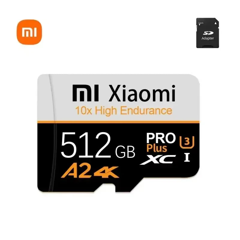 Xiaomi SD Memory Card 1TB 2TB Original TF Flash Card SD Cards 128GB 256GB 512GB Micro Tarjeta SD For Camera Surveillance Devices
