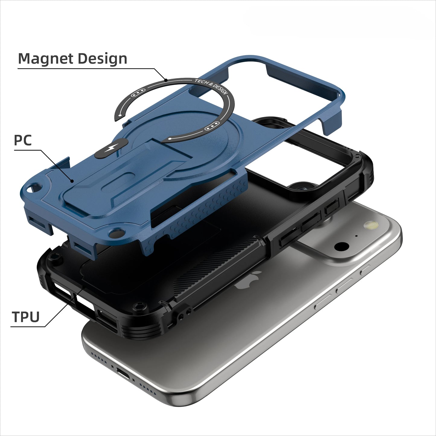 Wireless Charging Accessories Case for Iphone 17 Pro Max 12 13 15 14 16 Plus 17 Air 16e Iphone17 Best Protective Cases