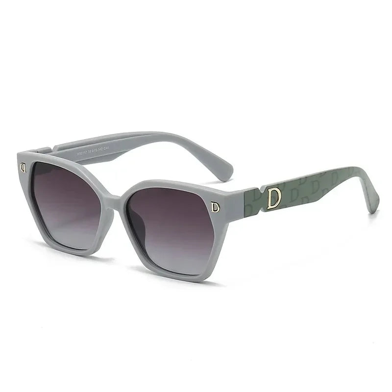 New Fashion Luxury Brand Women Sunglasses For Men Stylish Cateye Female Sun Glasses Trend Shades Glamour Eyewear Jewelry Mask