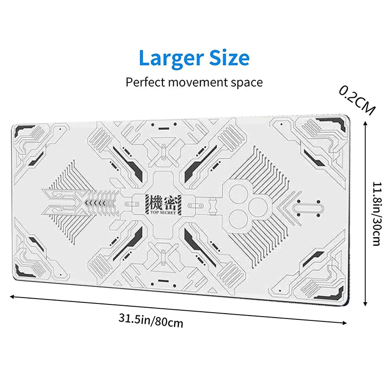 XXL Keyboard Mouse Pad Extra Large Male Gaming Esports Keyboard Pad EVA Laptop Desk Pad Mouse Pad Accessories For Office Game