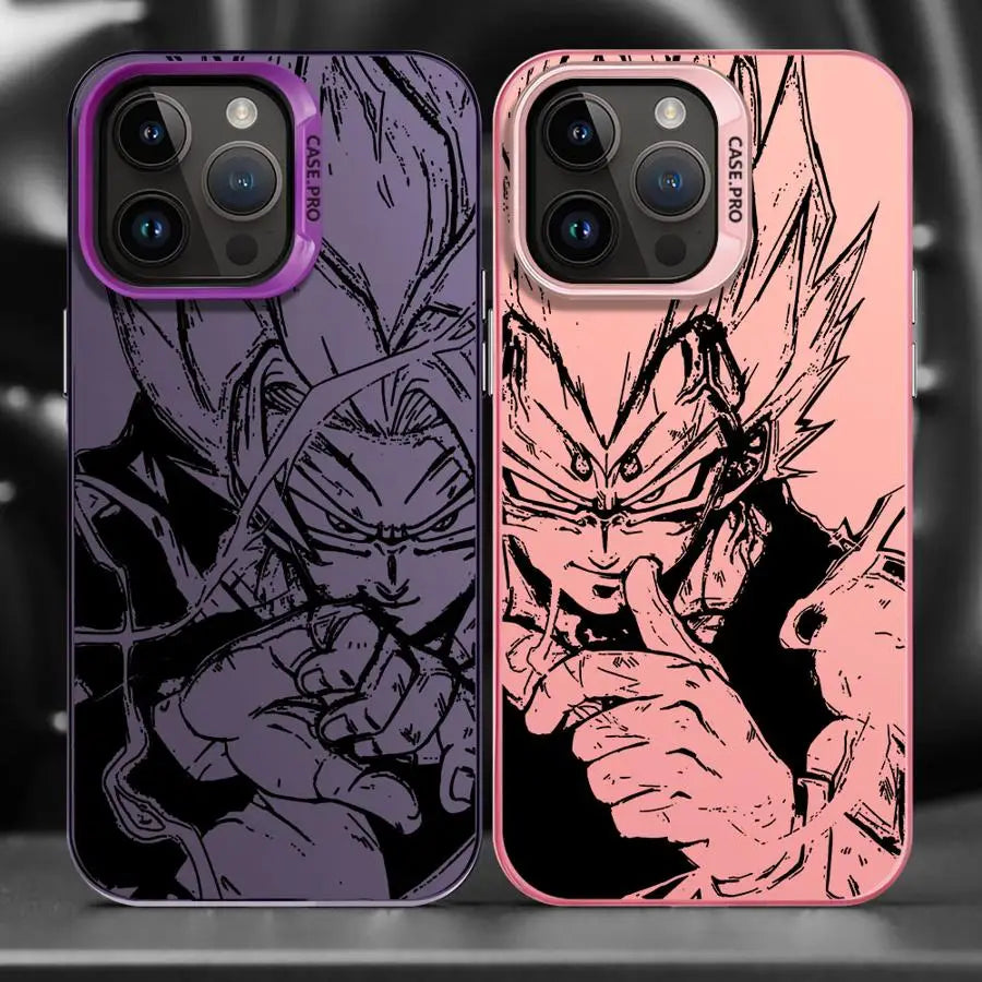 Dragons-Balls Anime Phone Case for iPhone 12 Pro 16 15 Plus XR 13 XS Max 16e 14 Pro X 11 Pro Max 11 Pro Soft Cover