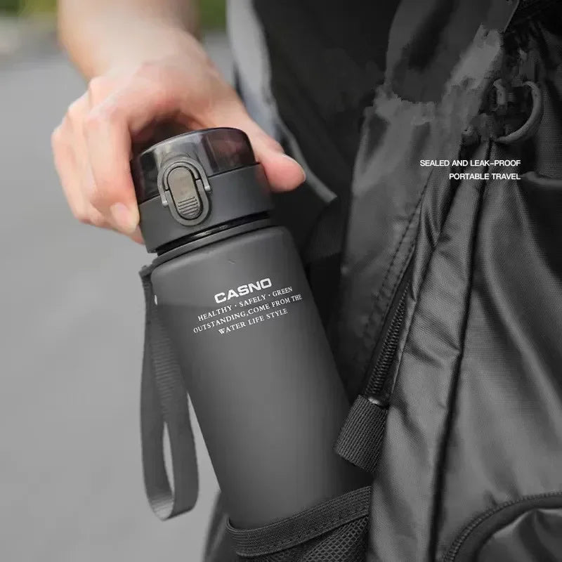 560ML Sonic Hedgehog Sports Water Bottle Portable Gym Travel Clear Leakproof Drinking Bottle Frosted Water Cup Gift for Friends