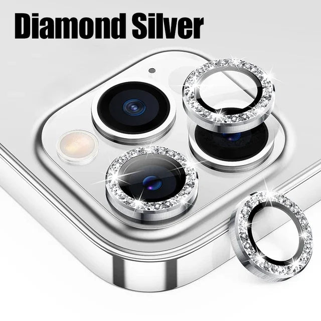 1 Set Metal Ring Glass Camera Lens Protector For IPhone 14 15 16 Pro Max 16 Plus 16Pro 15Pro 14Pro IPhone14 Cover Accessories