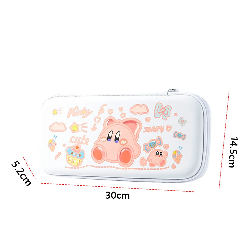 Storage Bag For Switch 2 NS Game Console Carrying Case Portable Travel Bag with 10 Game Card Slots Anti-scratch Protective Bags
