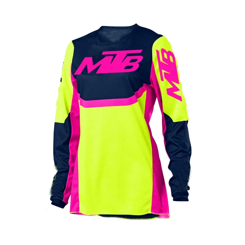 2026new WOMEN Downhill Jerseys Mountain Bike MTB Shirts Offroad DH Motorcycle Jersey Motocross Sportwear Clothing Bike spexcel