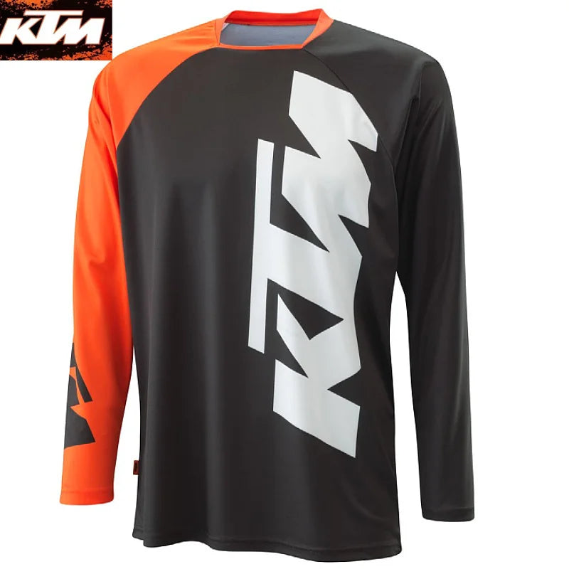 2025 MOTO Downhill Sweatshirt KTM mtb Mountain Bike Downhill Shirt Motocross Sweatshirt Cross Country Bike Enduro DH