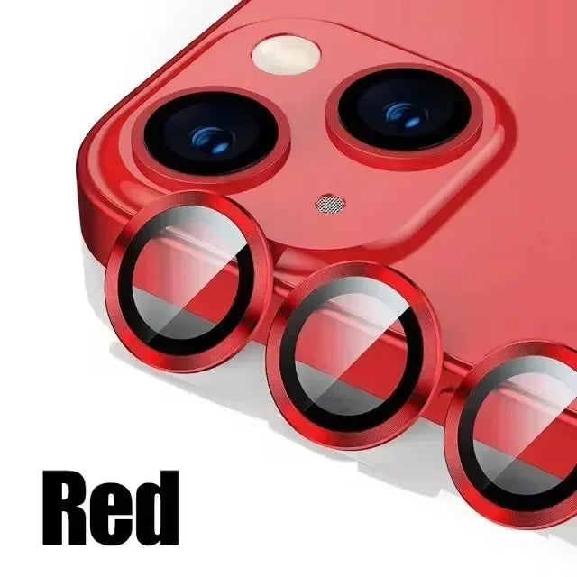 3Pcs Metal Lens Protector Glass for IPhone 16 13 12 11 14 15 Pro Max Mini Back Camera Lens Protection for IPhone 14 15 16 Plus