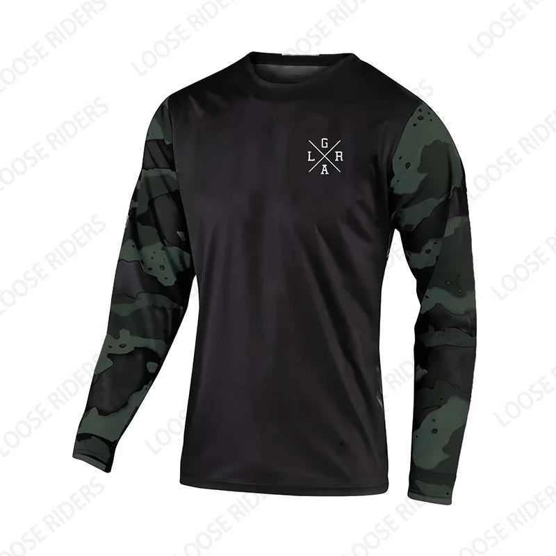 Loose Rider Jersey BMX Endurance Bike Shirt DH Off-Road Mountain Bike Downhill Jersey
