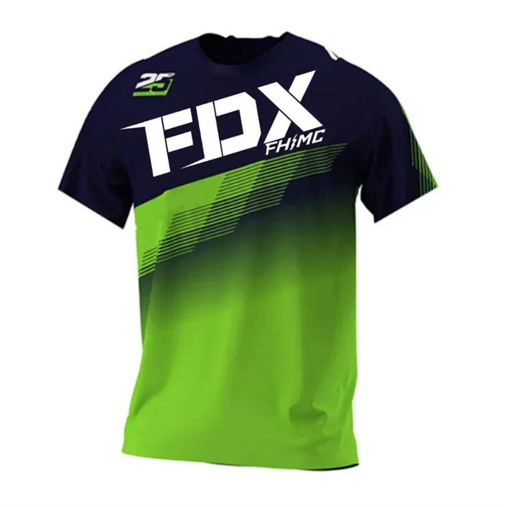 Bicycle Loose Riding Suit Motorcycle DH Off-road Sports Suit Endurance Race Mountain Bike Breathable Top