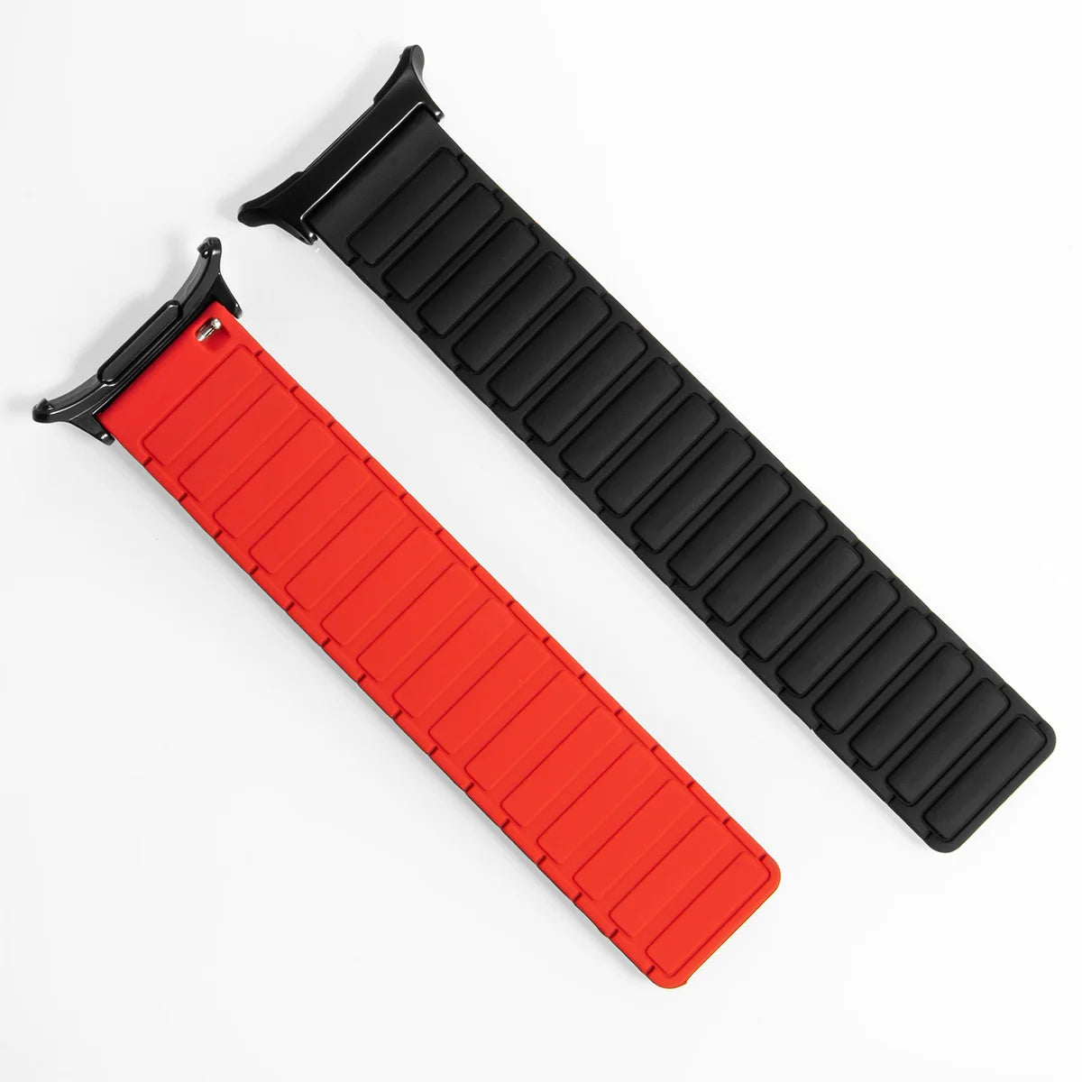 Silicone Magnetic Strap+ Adapter for Galaxy Watch 7 Ultra 47mm Loop Band Bracelet for Galaxy Watch Ultra 47MM No Gaps Quick band