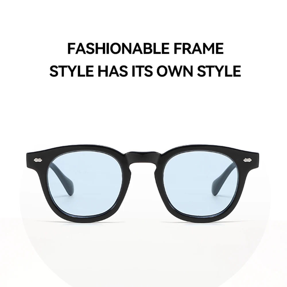 DDDLONG Retro Fashion Round Sunglasses Women Men Sun Glasses Classic Vintage UV400 Outdoor Shades D528