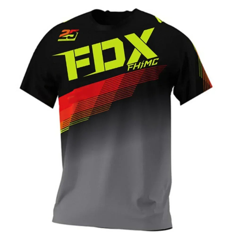 Bicycle Loose Riding Suit Motorcycle DH Off-road Sports Suit Endurance Race Mountain Bike Breathable Top