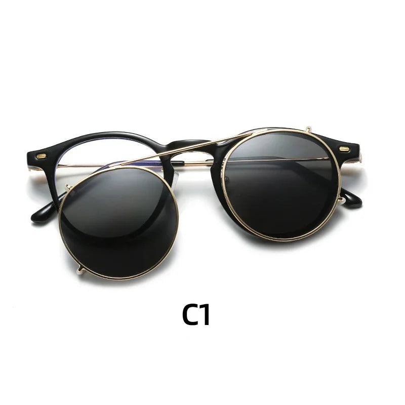 Driver Goggles Fashion Polarized Sunglasses Trend Outing Sunglasses Set Glasses Shading Street Shooting Sunglasses for Men