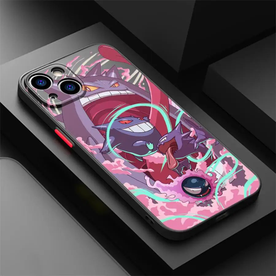 Eevee Becomes Giant Phone Case for iPhone 16 15 11 12 13 14 Pro Max 16 Plus 12 Mini 7 8 XS 15Pro Shockproof Matte Cover