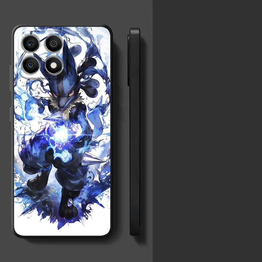Case for Huawei Honor X8 X8a 90 Pro X9a 8X 70 X7 Magic5 X6 X6a P30 P20 Lite P40 Soft Funda Phone Cover Anime Pokemon G-Gengar