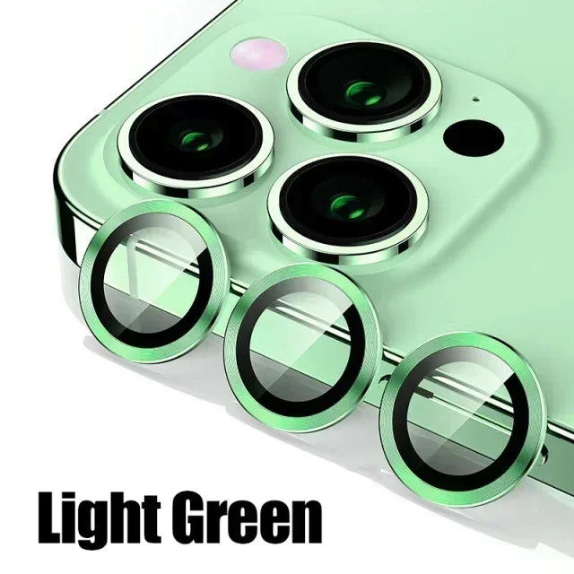 3Pcs Metal Lens Protector Glass for IPhone 16 13 12 11 14 15 Pro Max Mini Back Camera Lens Protection for IPhone 14 15 16 Plus