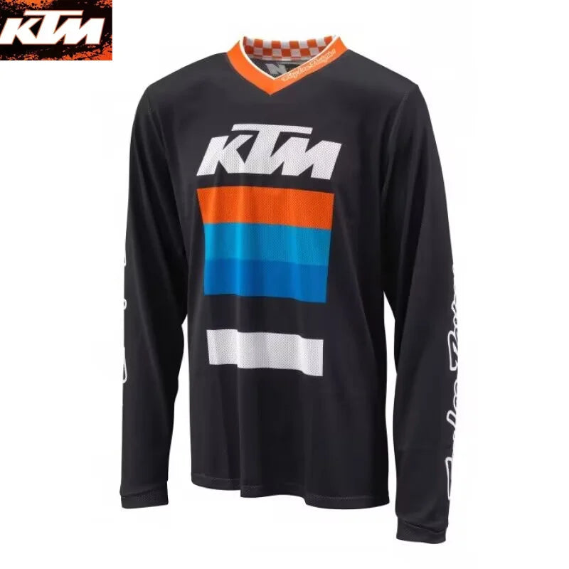 2025 MOTO Downhill Sweatshirt KTM mtb Mountain Bike Downhill Shirt Motocross Sweatshirt Cross Country Bike Enduro DH