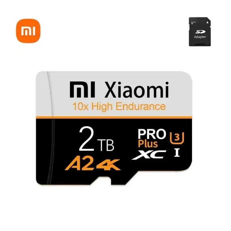 Xiaomi SD Memory Card 1TB 2TB Original TF Flash Card SD Cards 128GB 256GB 512GB Micro Tarjeta SD For Camera Surveillance Devices