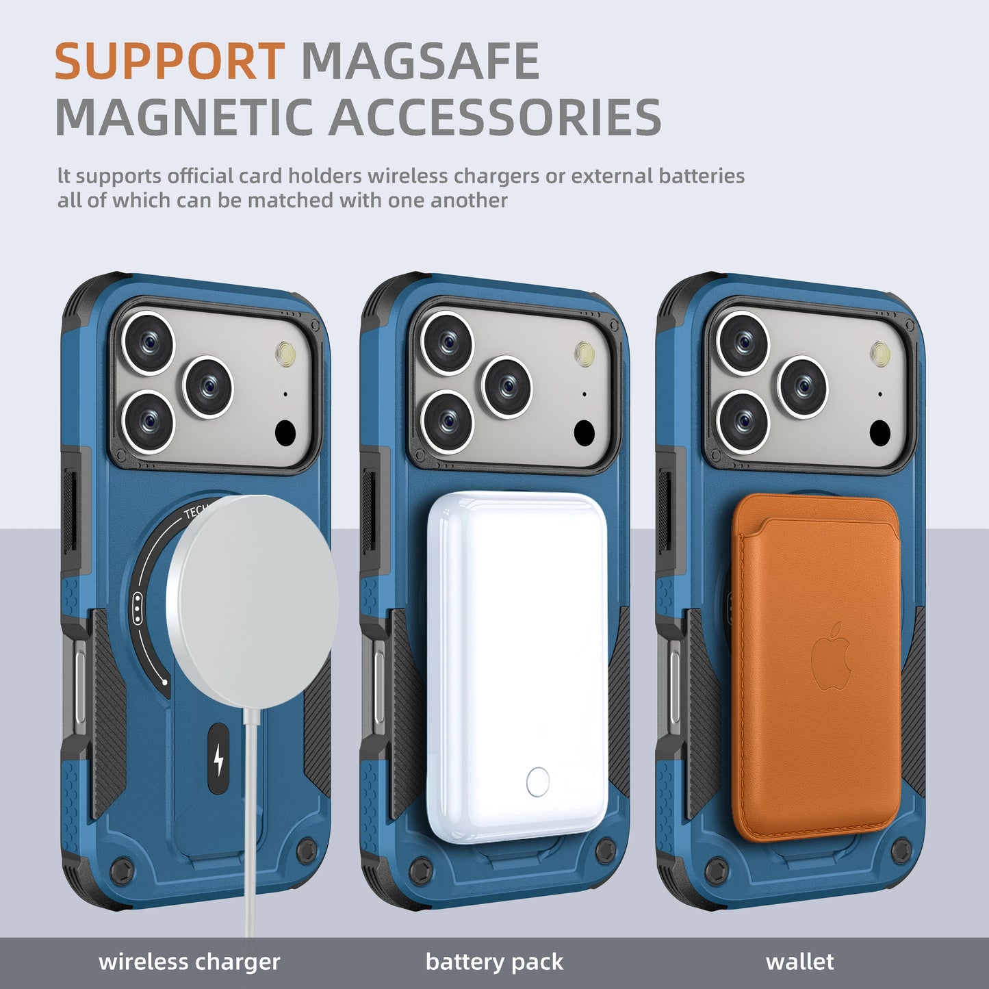 Wireless Charging Accessories Case for Iphone 17 Pro Max 12 13 15 14 16 Plus 17 Air 16e Iphone17 Best Protective Cases