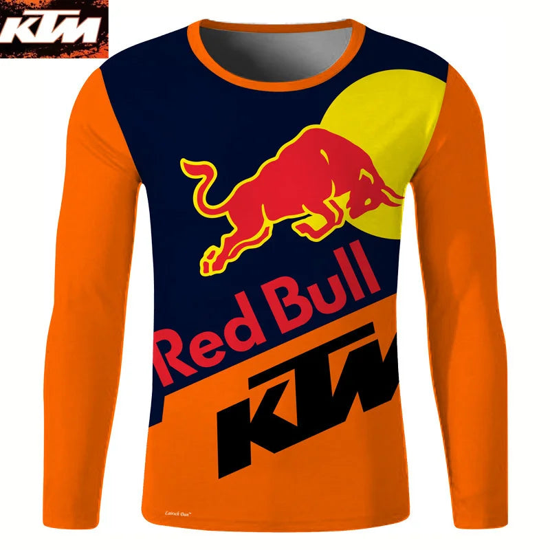 2025 MOTO Downhill Sweatshirt KTM mtb Mountain Bike Downhill Shirt Motocross Sweatshirt Cross Country Bike Enduro DH