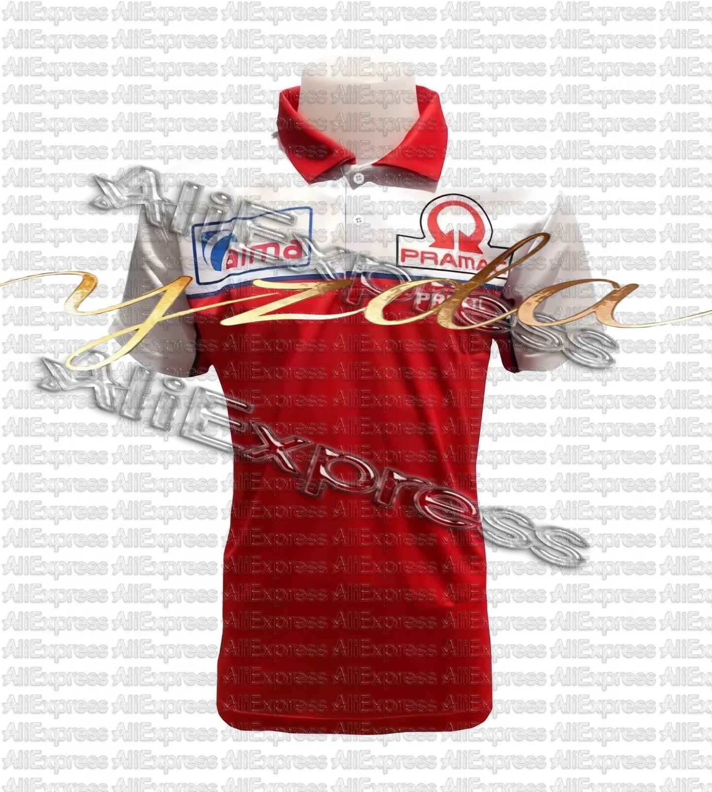 Eccstar_Suzuki_Sotogp Racing Team Polo Shirt Motorcycle Racing T-shirt Men's and Women's Outdoor Sports Leisure Speed Drying