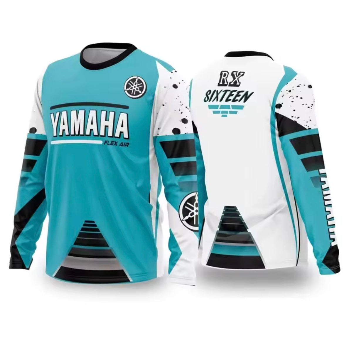 2026 New Popular Yamaha Long Sleeve T-shirt Spring and Autumn Motorcycle Fans Team Uniform Adult and Children's Same T-shirt