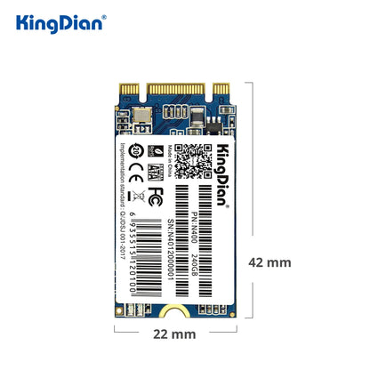 KingDian m.2 SSD 2242 128GB 256GB 512GB 1TB HDD 2242mm NGFF M2 Internal Solid State Drive for Laptop PC