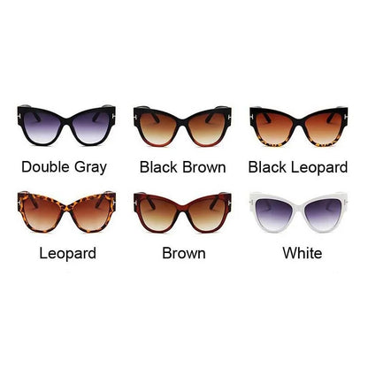 Cat Eye Retro Sunglasses Woman Fashion Vintage Sun Glasses Female Brand Designer Small Frame Sexy Gradient Oculos De Sol