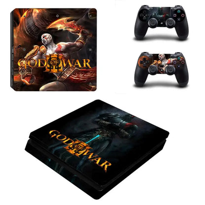 God of War PS4 Slim Skin Sticker Decals For PS4 Slim Console and Controller Skin Vinyl