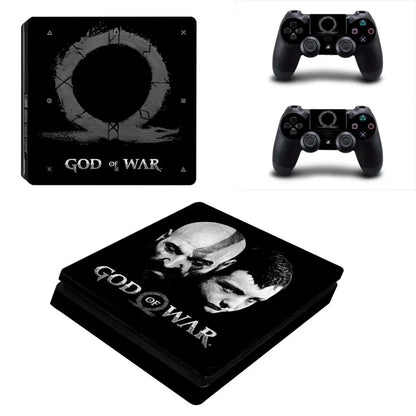 God of War PS4 Slim Skin Sticker Decals For PS4 Slim Console and Controller Skin Vinyl