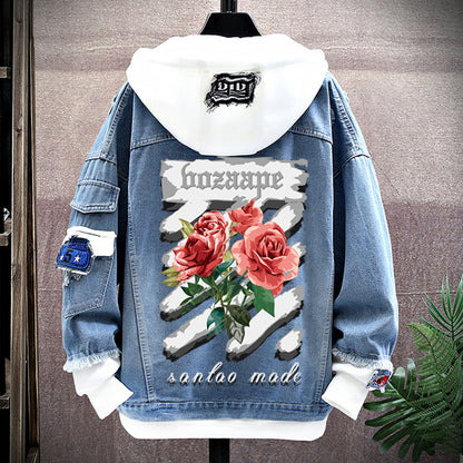 Spring New Arrival Fashion Chinese Style Chinese Fad Xingshi Couple Clothes Teen Coat Thin Hoodie Men - ST Superstore