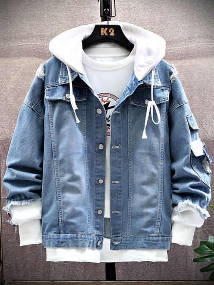 Spring New Arrival Fashion Chinese Style Chinese Fad Xingshi Couple Clothes Teen Coat Thin Hoodie Men - ST Superstore