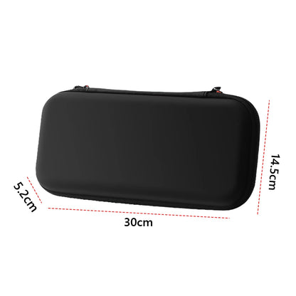 Storage Bag For Switch 2 NS Game Console Carrying Case Portable Travel Bag with 10 Game Card Slots Anti-scratch Protective Bags